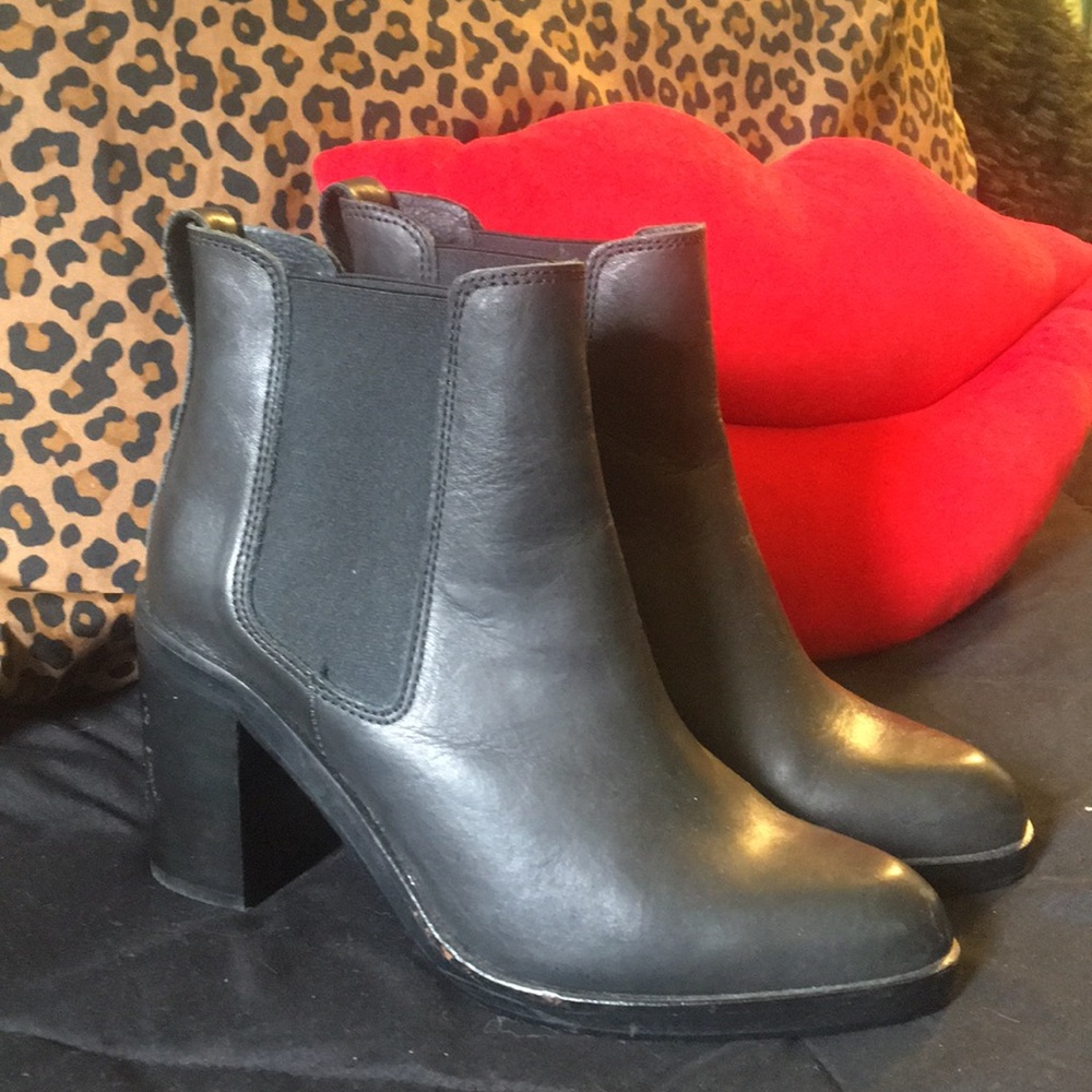 Black booties